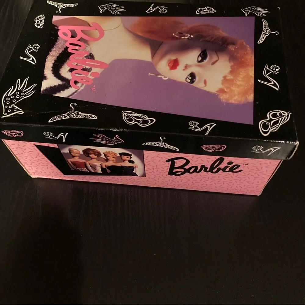NWT Barbie RARE 1994 COLLECTIBLE Little Girls Sandals. Barbie box, Size 12